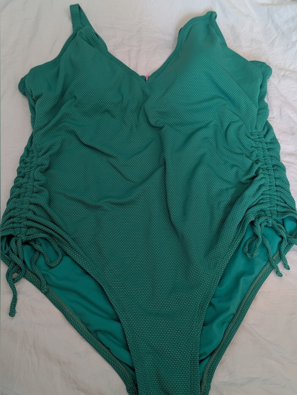 Women's Green One Piece Bathing Suit Size 20W